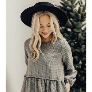 ROOLEE I Will Wait MOM babydoll dress XS